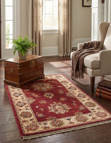 2' x 3' 2 Hand Knotted Ziegler Rug