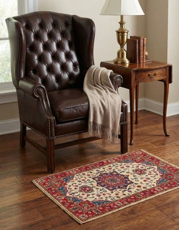 2' 6 x 4' 3 Hand Knotted Kazak Rug