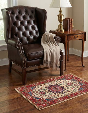 2' 6 x 4' 3 Hand Knotted Kazak Rug