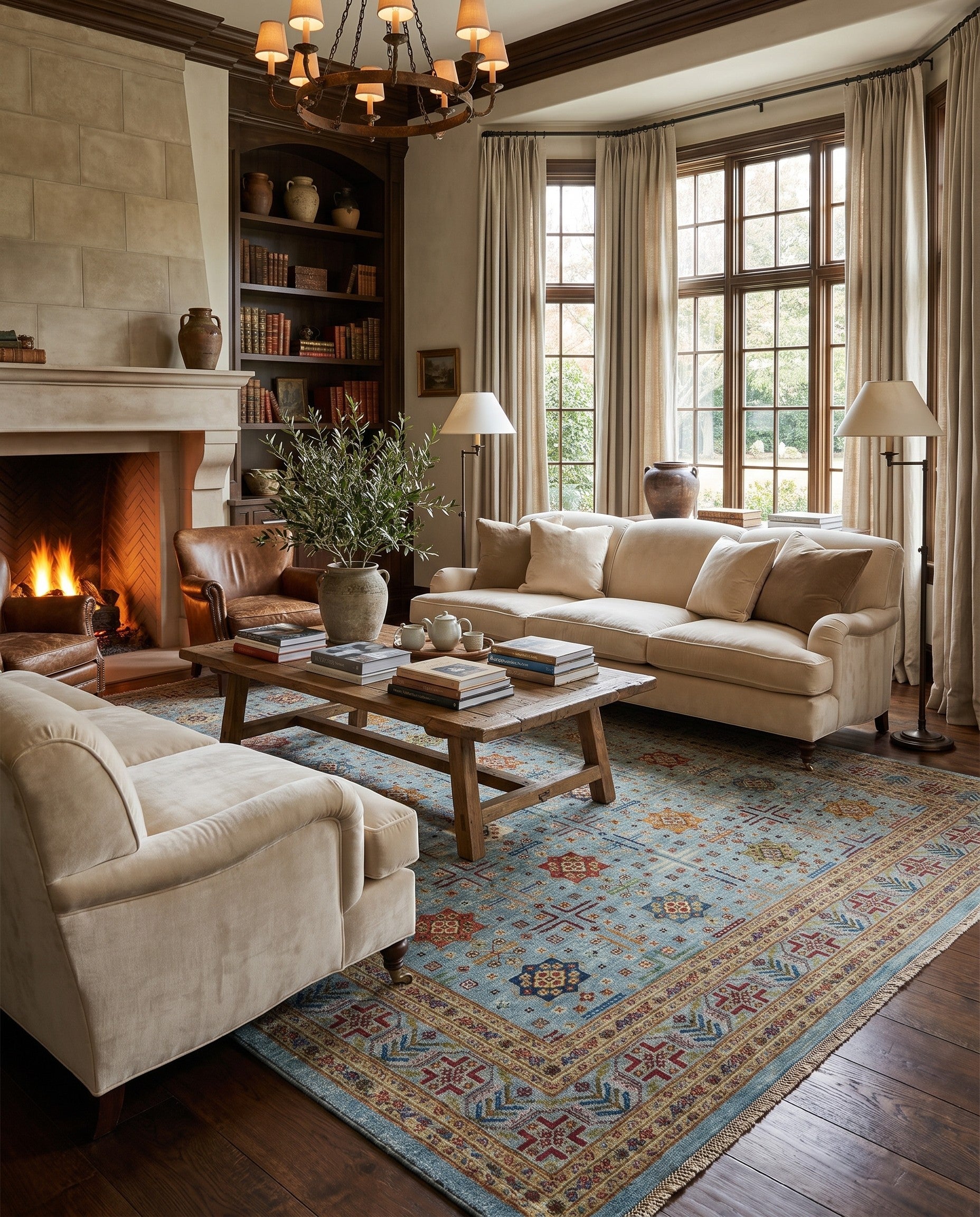 8' 2 x 10' 3 Hand Knotted Ariana Ziegler Rug