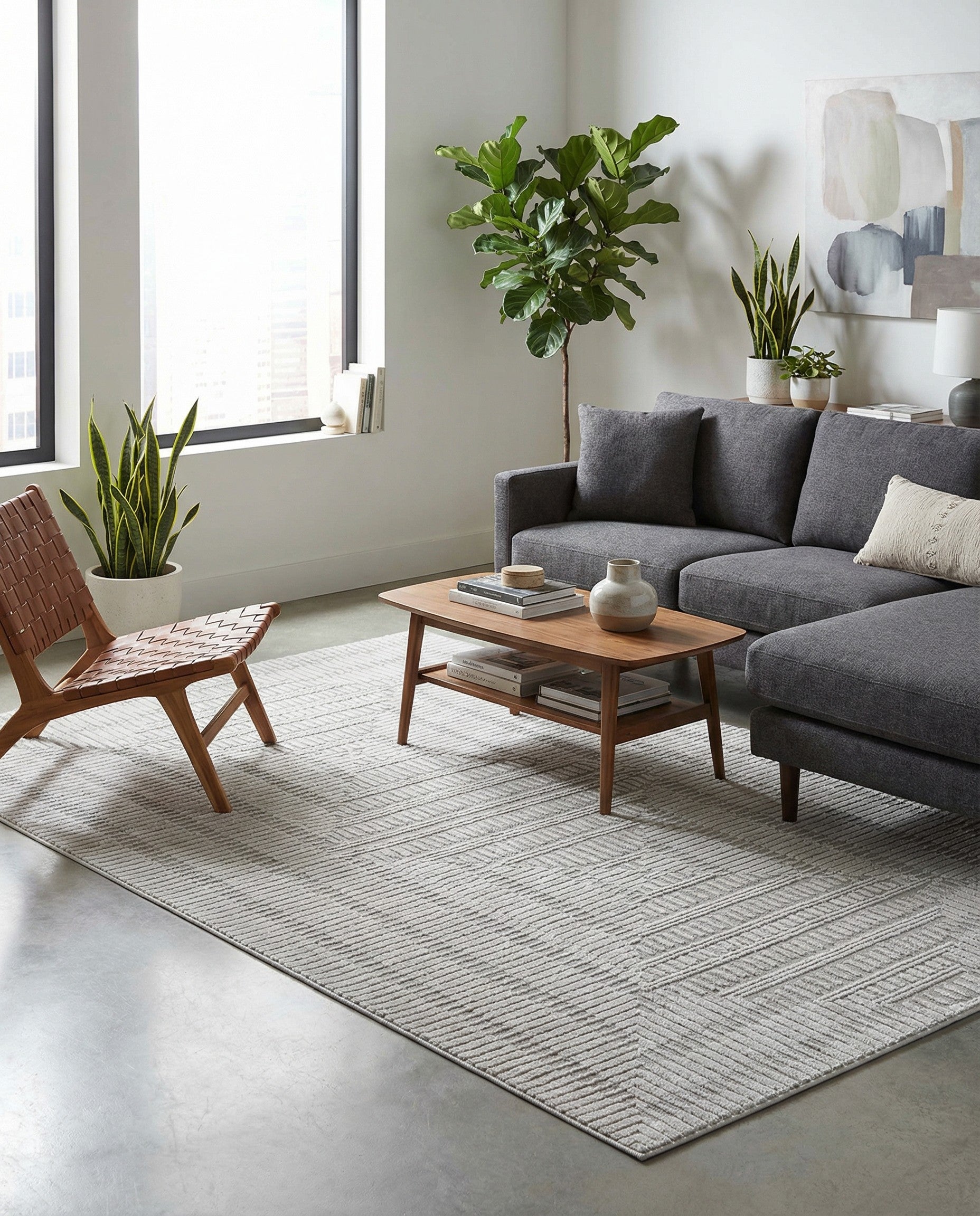 5' x 8' Textura Designer Rug