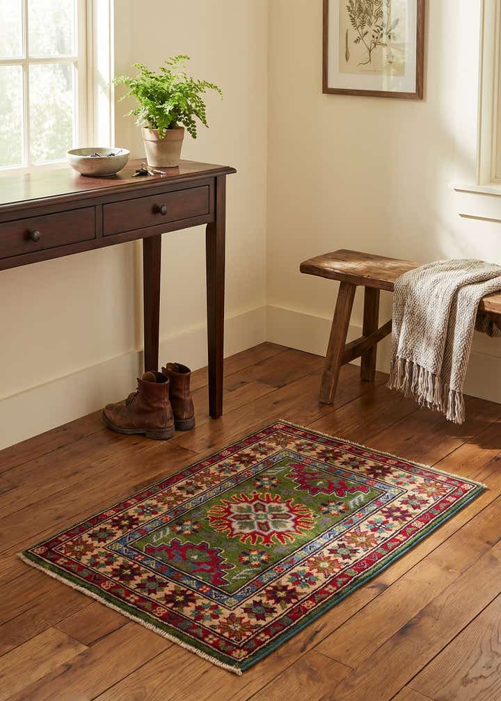 2' 1 x 3' 1 Hand Knotted Kazak Rug