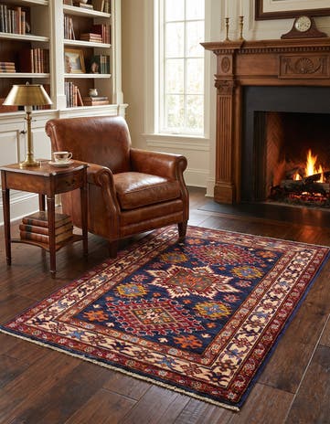 2' 10 x 3' 10 Hand Knotted Kazak Rug