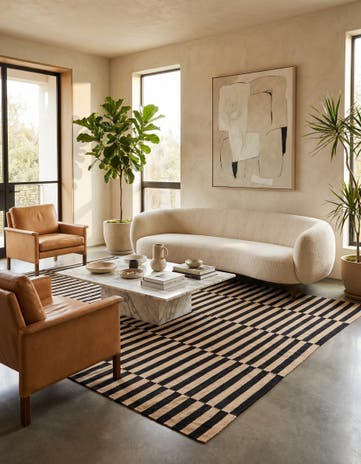 8' 4 x 11' 2 Hand Woven Kilim Modern Wool Rug