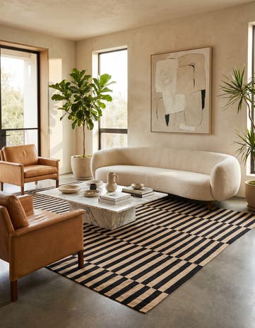 8' 4 x 11' 2 Hand Woven Kilim Modern Wool Rug