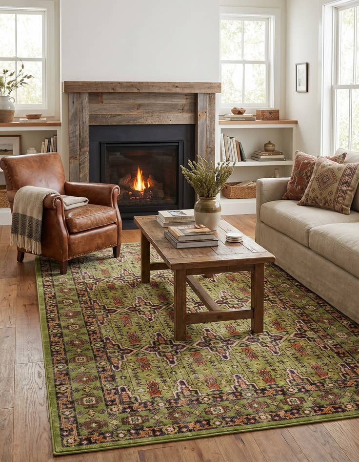 Detail image of 5' 3 x 8' Lucerne Rug