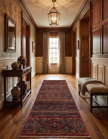 2' x 5' 11 Hand Knotted Kazak Runner Rug