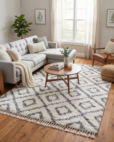  8' x 10' Athena Shag Rug