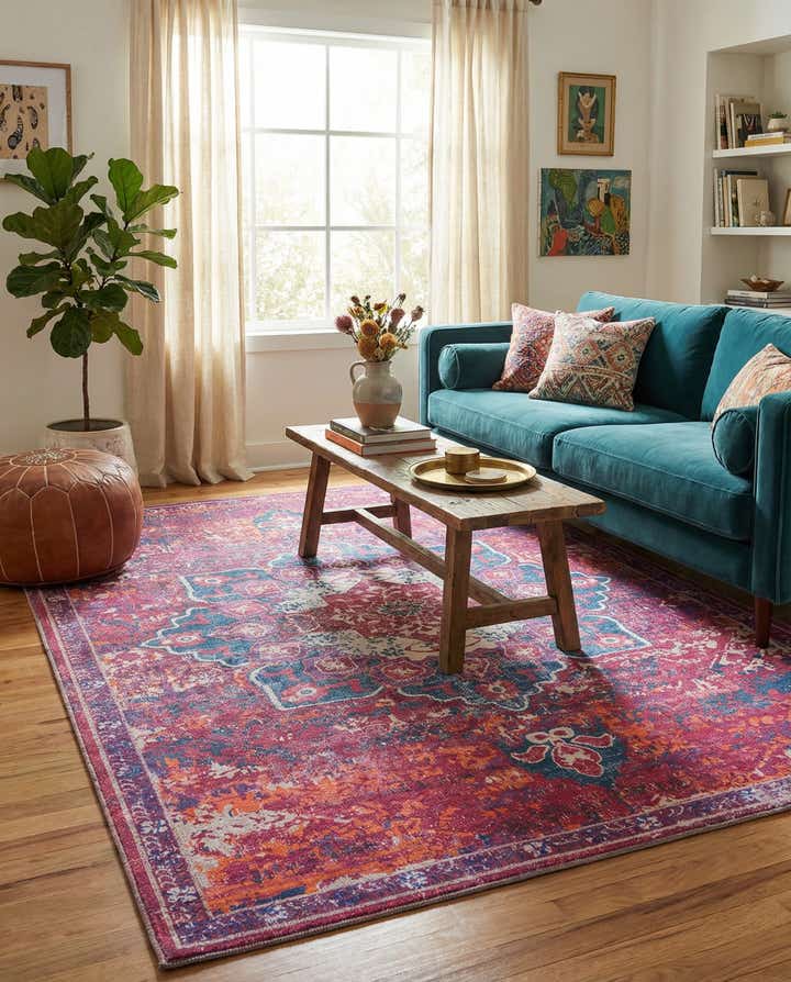 7' 10 x 10' Washable Francesca Rug