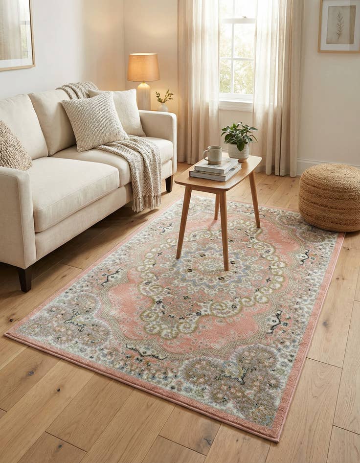 Detail image of 4' x 6' Kamala Washable Rug