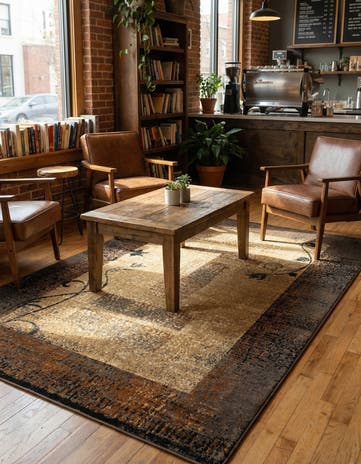 6' x 9' Cafe Rug