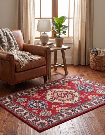 2' 9 x 3' 10 Hand Knotted Kazak Rug