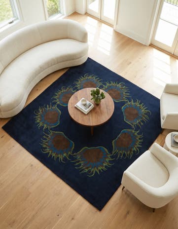 7' 6 x 7' 7 Luna Square Rug