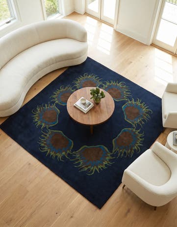 7' 6 x 7' 7 Luna Square Rug