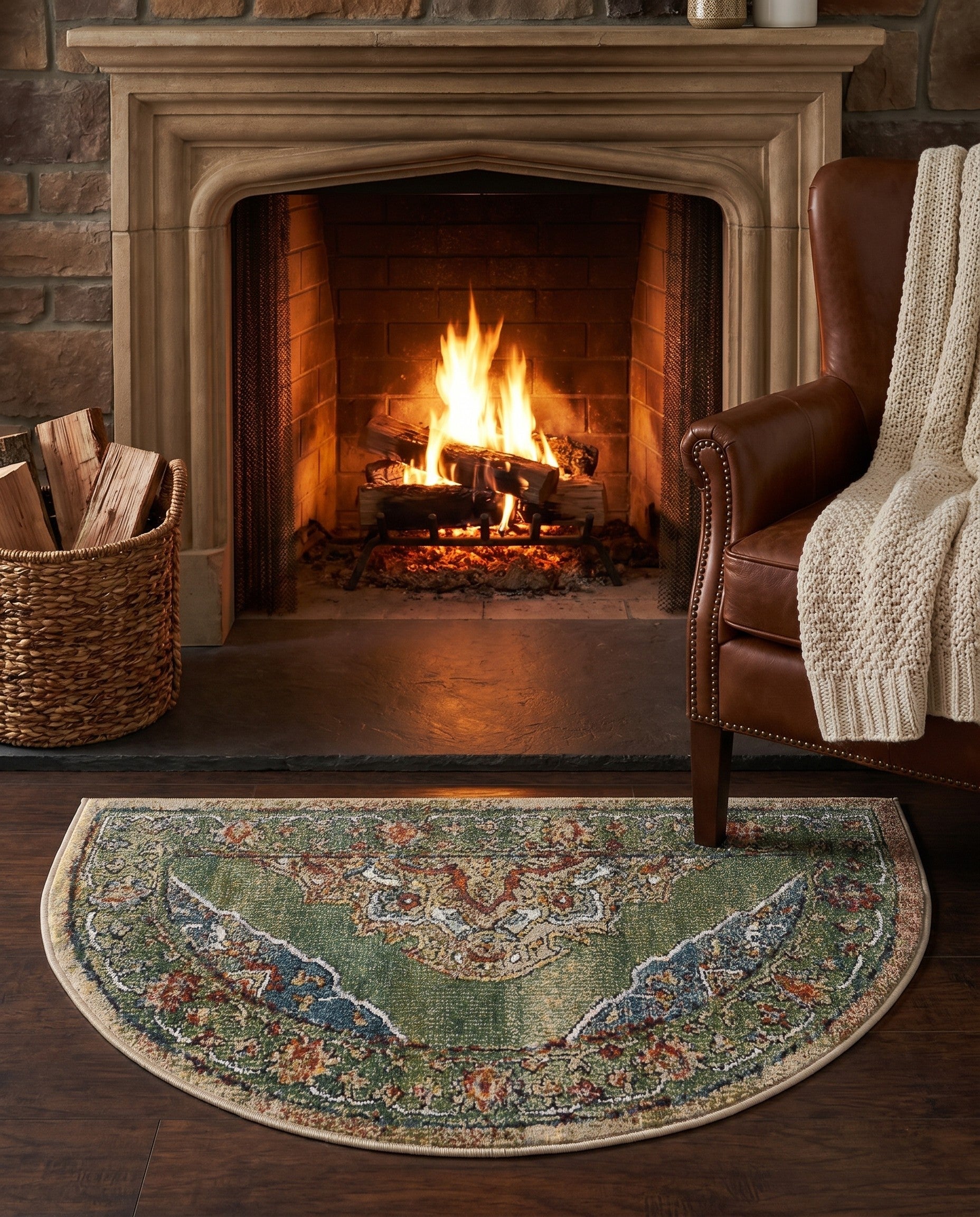 2' 2 x 3' 7 Isabella Hearth Rug
