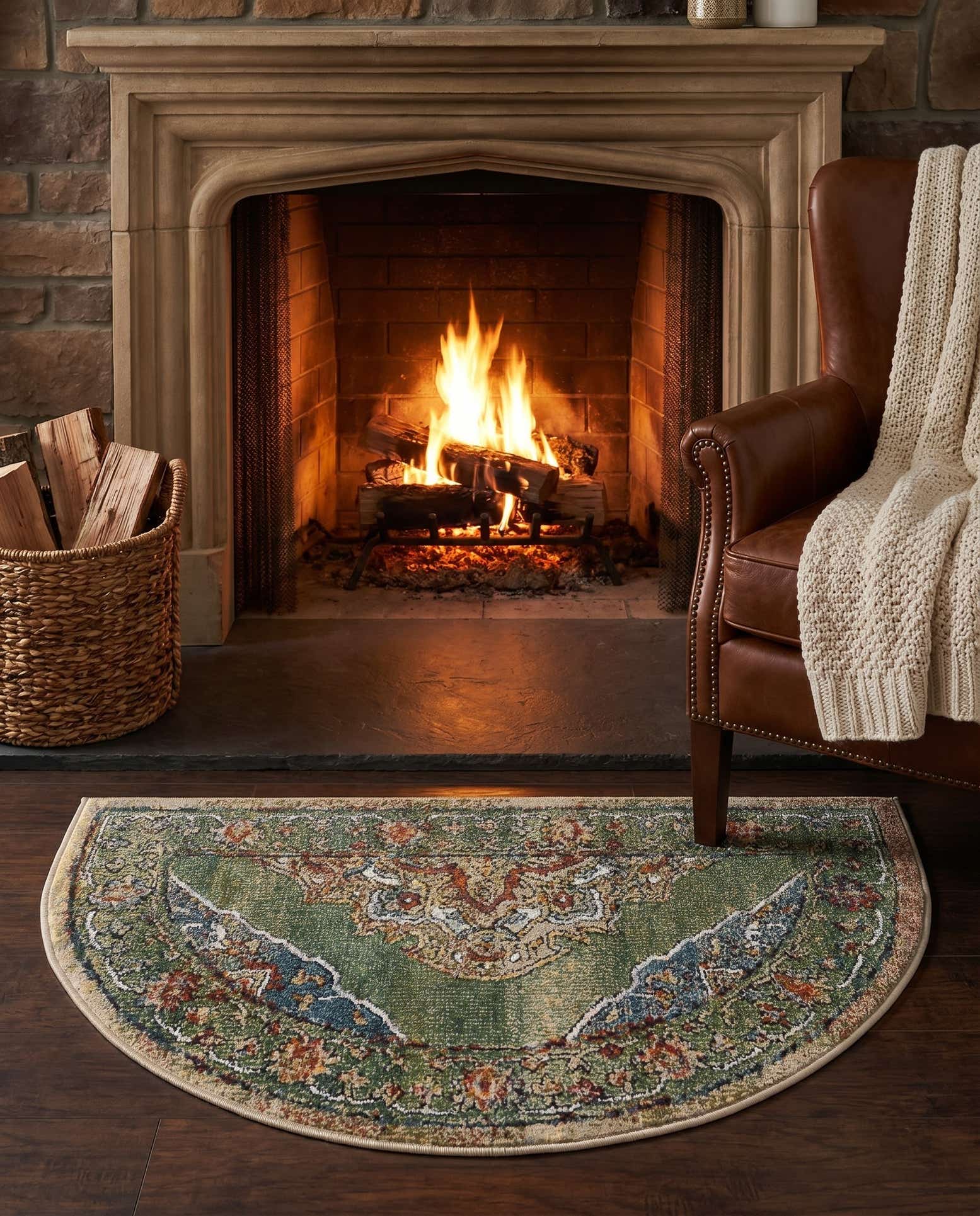 2' 2 x 3' 7 Isabella Hearth Rug