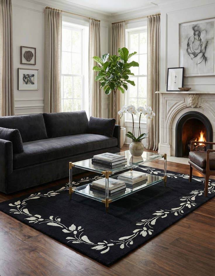 Detail image of 4' x 6' Darya Rug