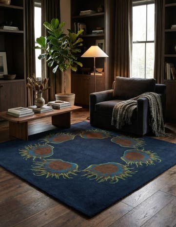 7' 6 x 7' 7 Luna Square Rug