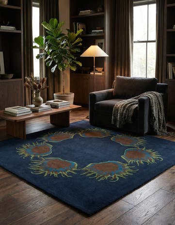 7' 6 x 7' 7 Luna Square Rug