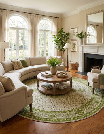 12' x 12' Dover Round Rug