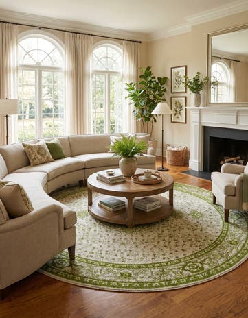 12' x 12' Dover Round Rug
