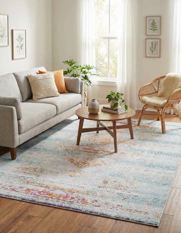 Blue Budapest Rug
