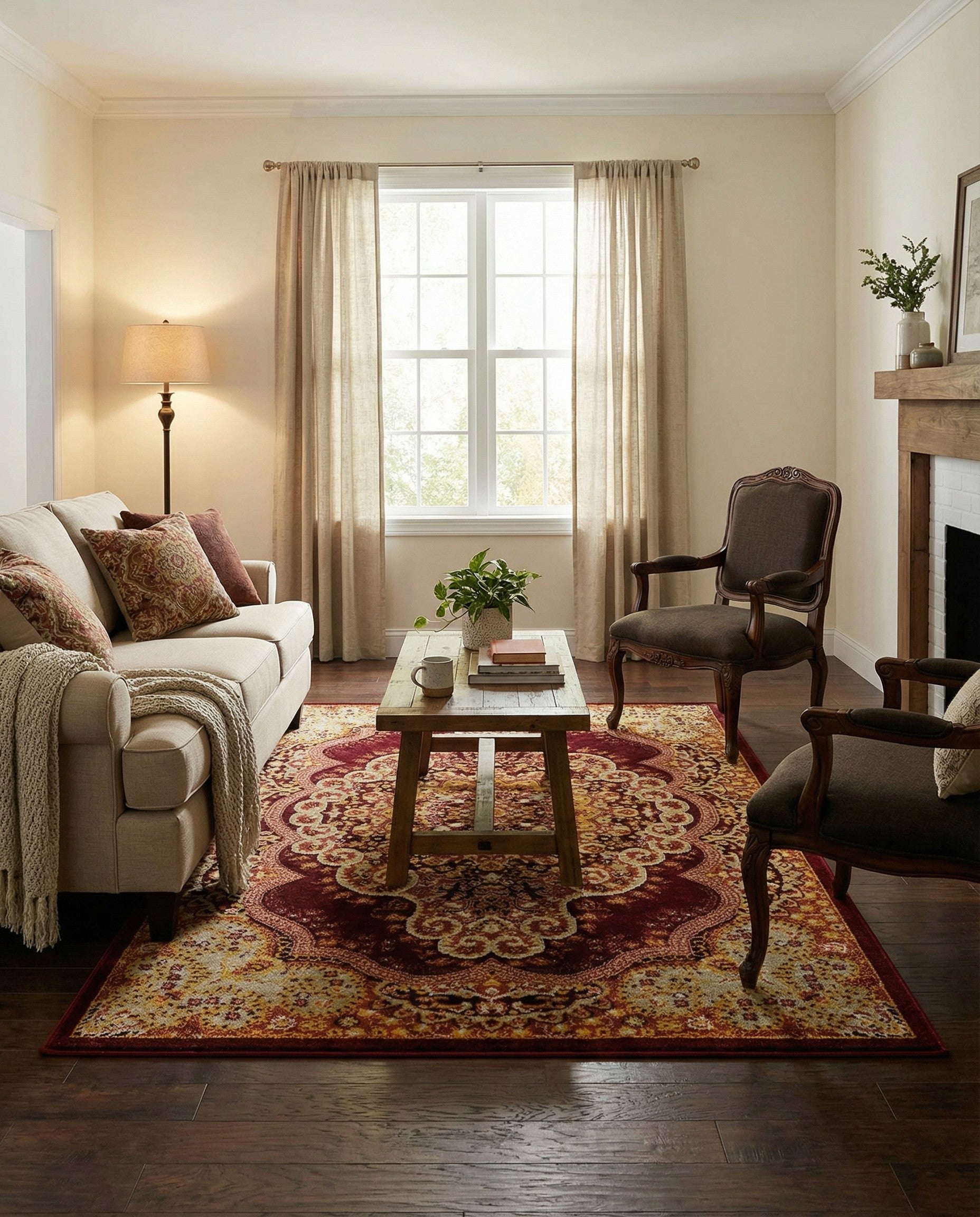 Primary image 4' x 6' Kamala Washable Rug