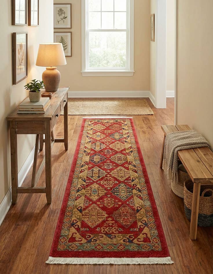 Detail image of 2' x 6' Sara Runner Rug