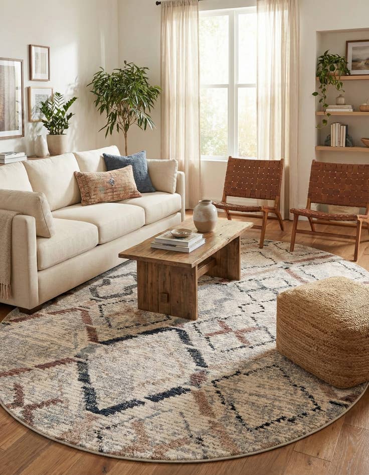 Detail image of 8' x 10' Tucson Oval Rug