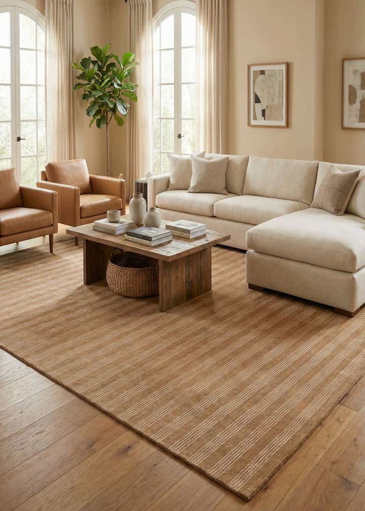 10' x 14' 1 Jill Zarin Striped Wool Rug
