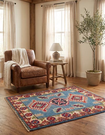 2' 1 x 3' 1 Hand Knotted Kazak Rug