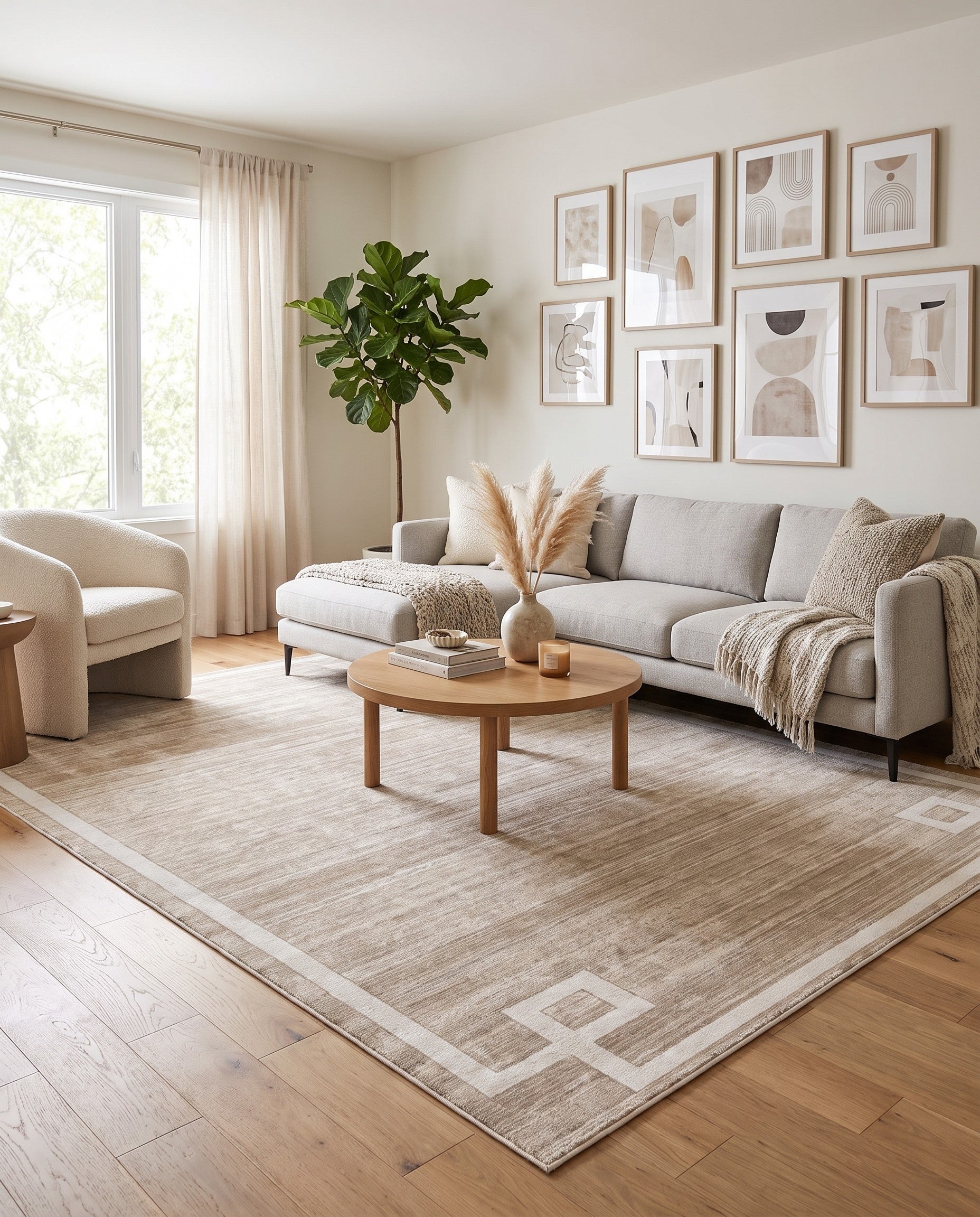 Jill Zarin Beige Uptown Rug