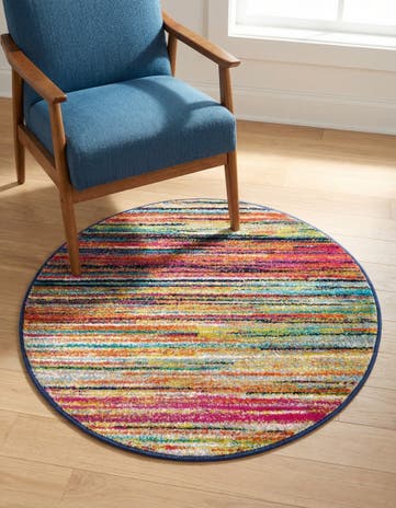 Azalea Round Rug