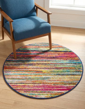 Azalea Round Rug