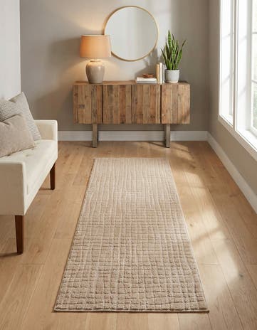 Rustic Pebble Textura Designer Runner Rug