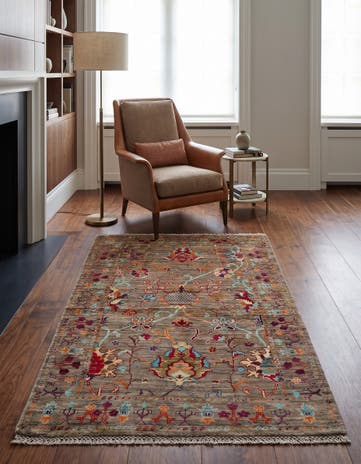 3' 1 x 4' 11 Hand Knotted Ariana Ziegler Rug