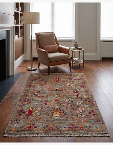 3' 1 x 4' 11 Hand Knotted Ariana Ziegler Rug