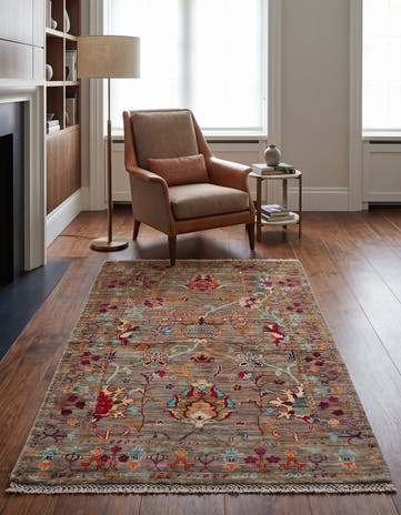 3' 1 x 4' 11 Hand Knotted Ariana Ziegler Rug