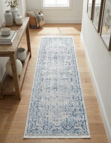 Ivory Noble Runner Rug