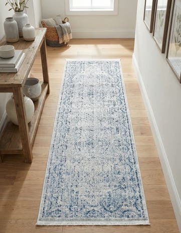 Ivory Noble Runner Rug