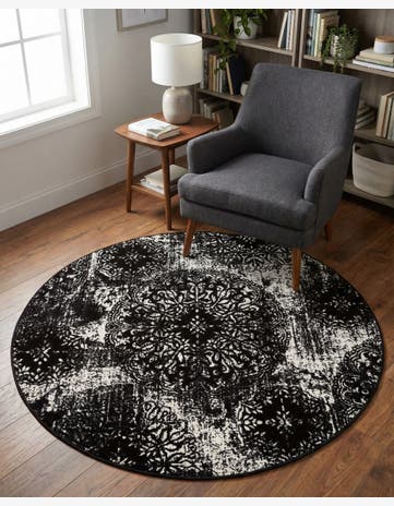 5' 3 x 5' 3 Monte Carlo Round Rug
