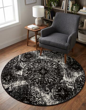 5' 3 x 5' 3 Monaco Round Rug