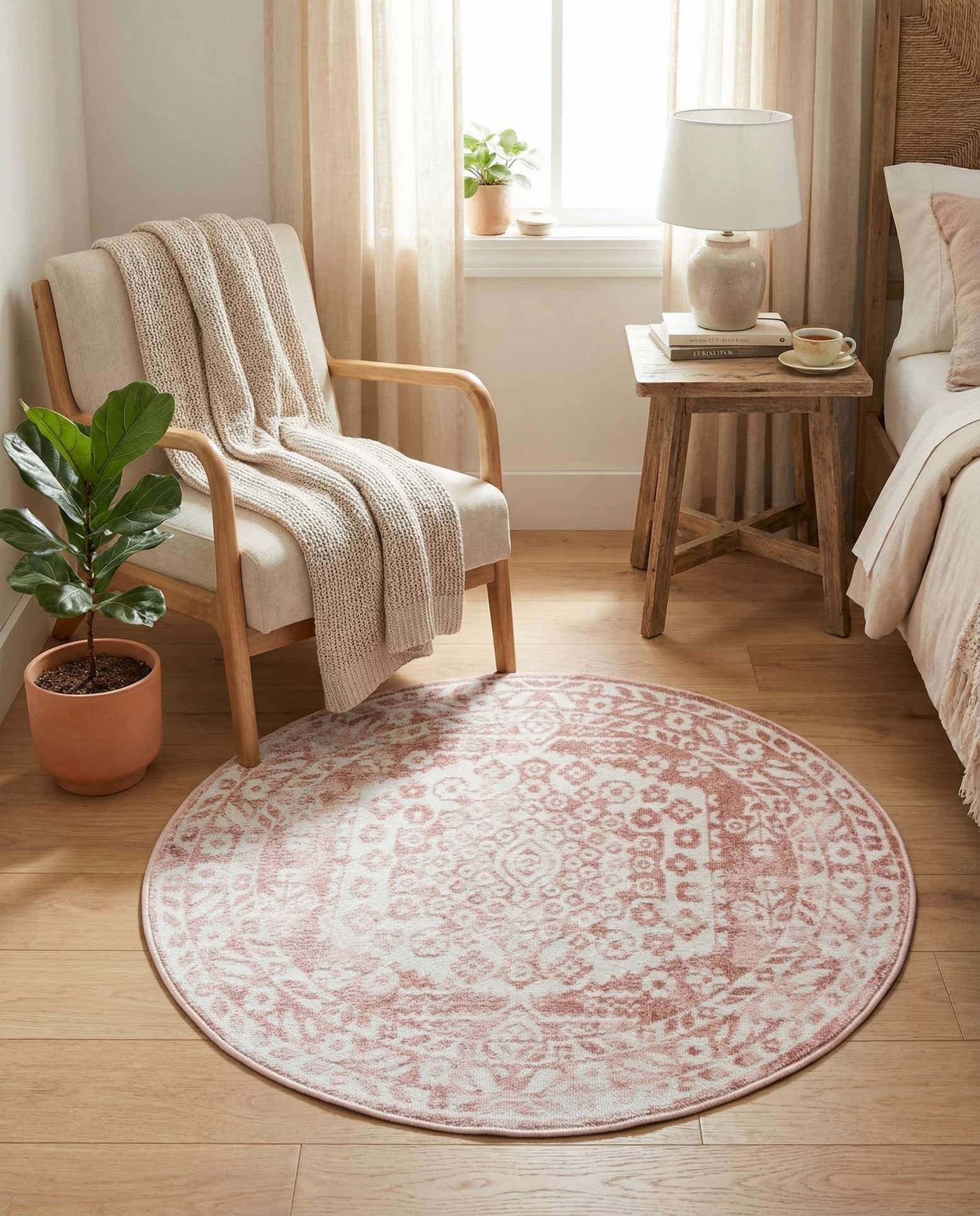 3' x 3' Oxford Round Rug