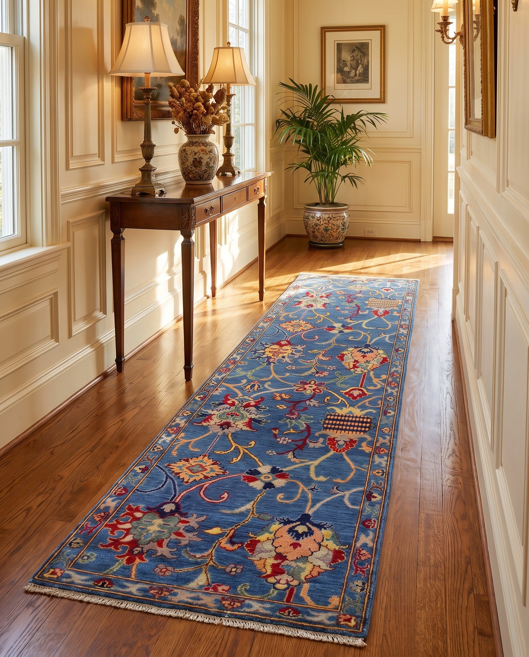 2' 8 x 9' 10 Hand Knotted Kazak Runner Rug