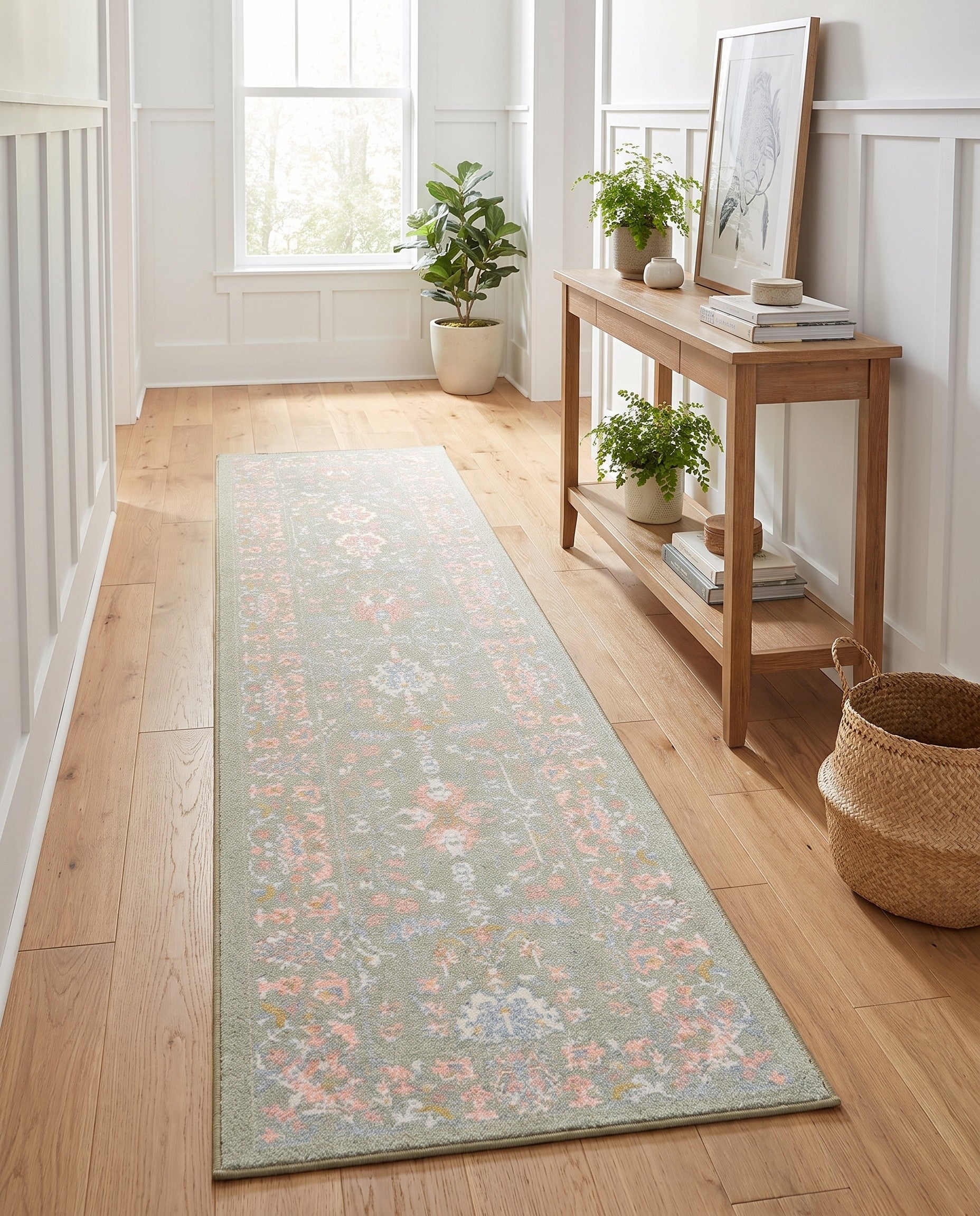 2' x 8' Kamala Washable Runner Rug