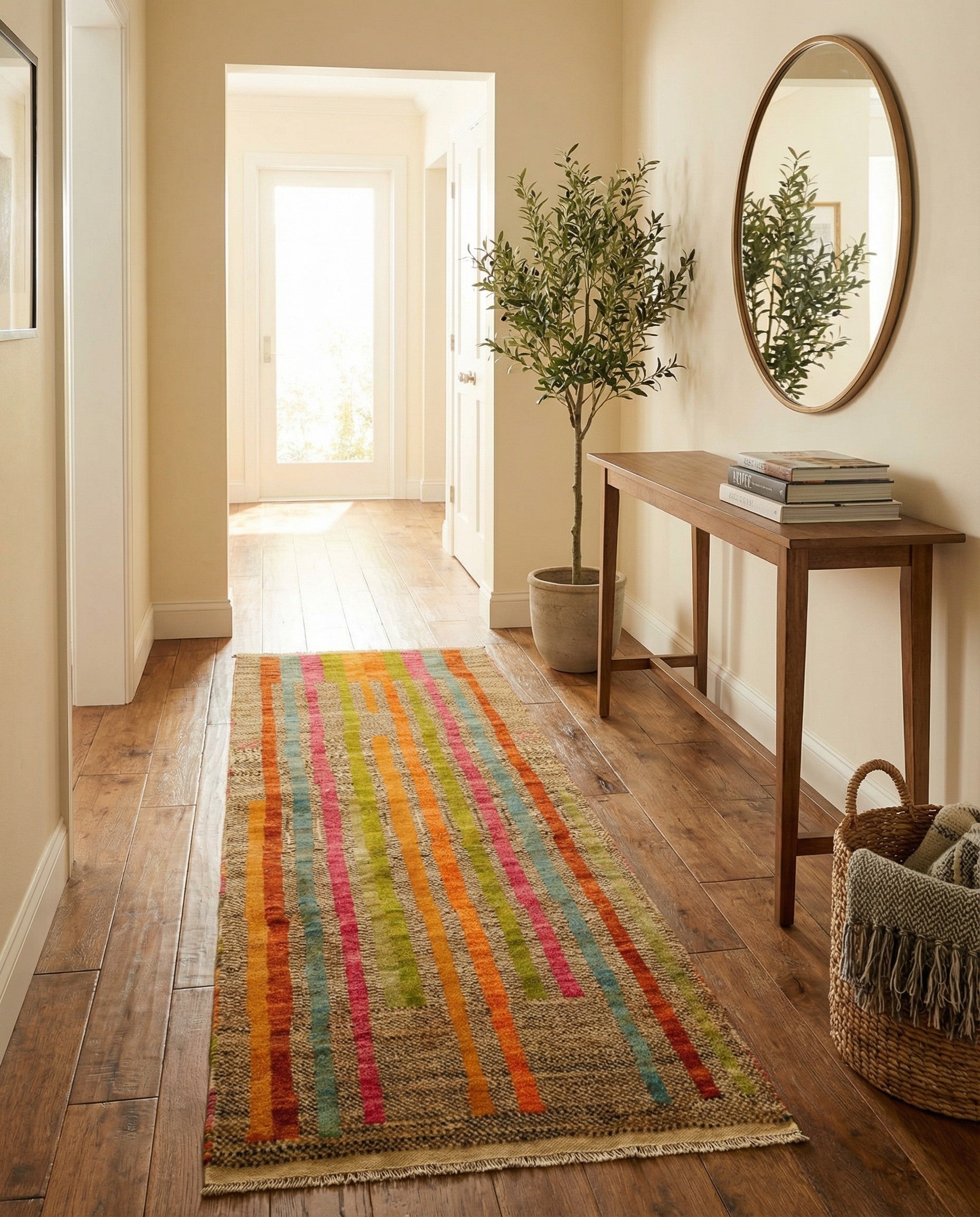 2' 11 x 8' 1 Hand Knotted Balouch Wool Runner Rug