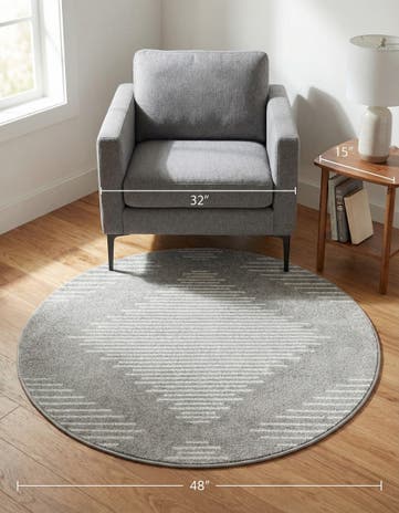 4' x 4' Kai Round Rug