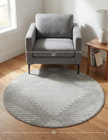 4' x 4' Kai Round Rug