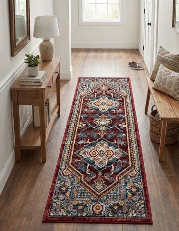2' x 6' Kamala Washable Runner Rug
