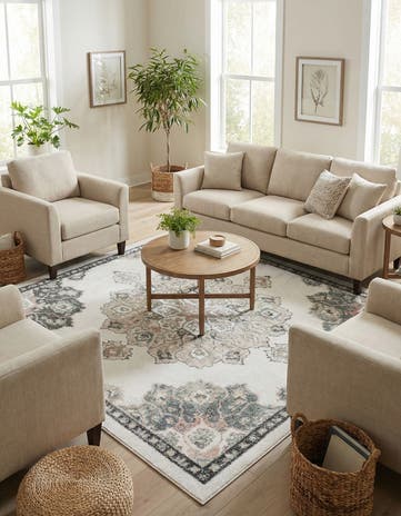 7' 10 x 7' 10 Parker Square Rug